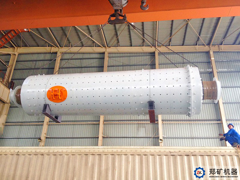 球磨機(jī)安裝現(xiàn)場