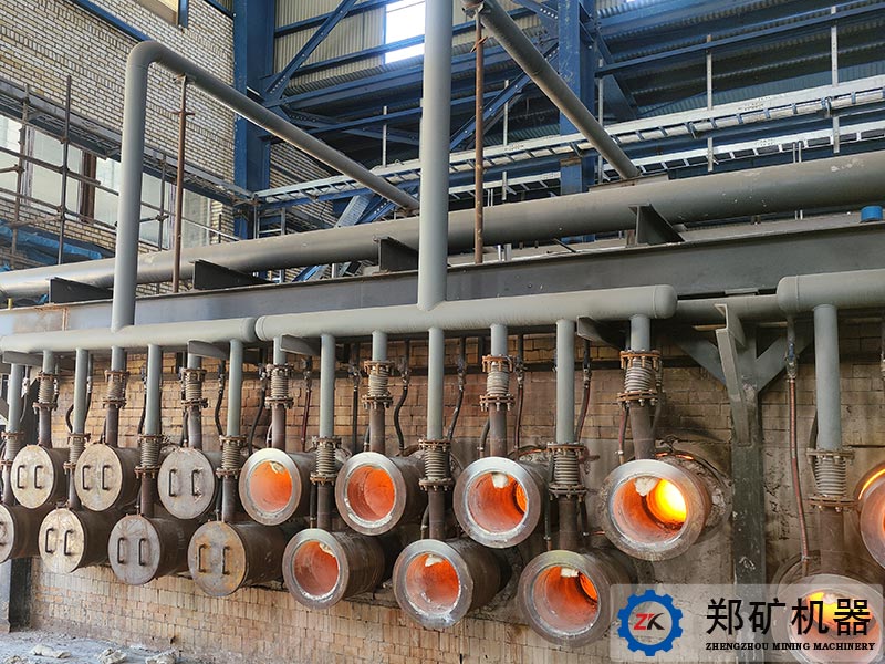 金屬鎂還原車間現場 金屬鎂還原車間現場